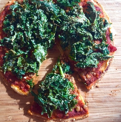 Kale Pizza your kids will love!