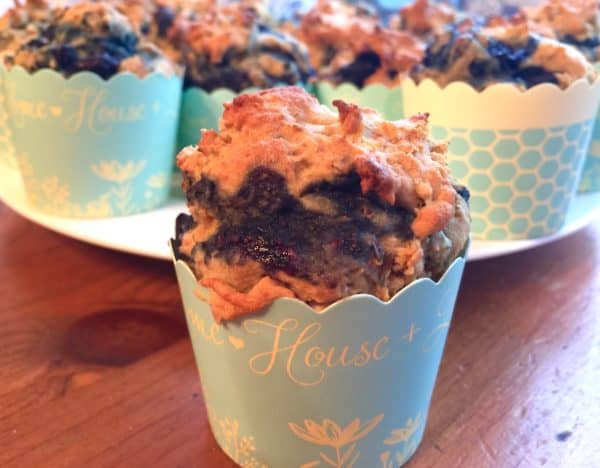 Gluten free blueberry muffin