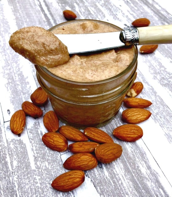 Homemade Raw Almond Butter - Erin Sands