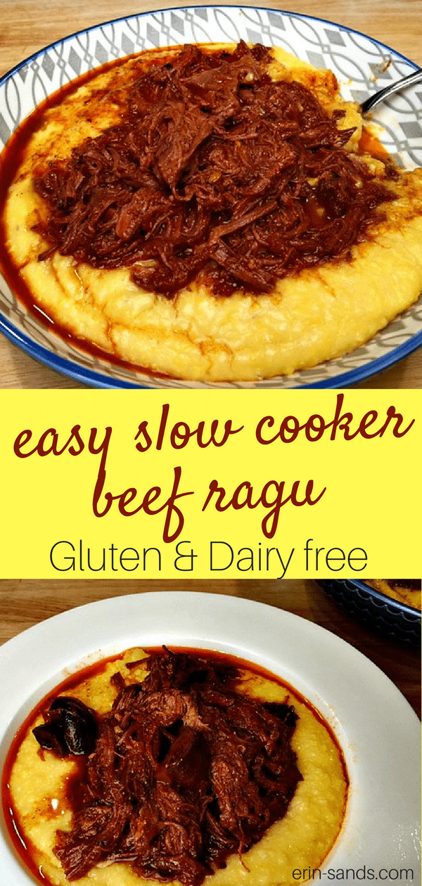 Easy slow cooker beef ragu