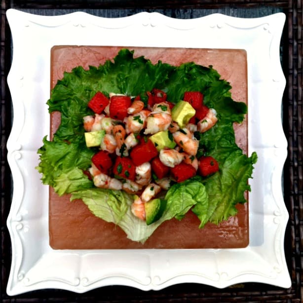 Shrimp and Watermelon Ceviche