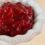 Gingery Roasted Cranberry Sauce